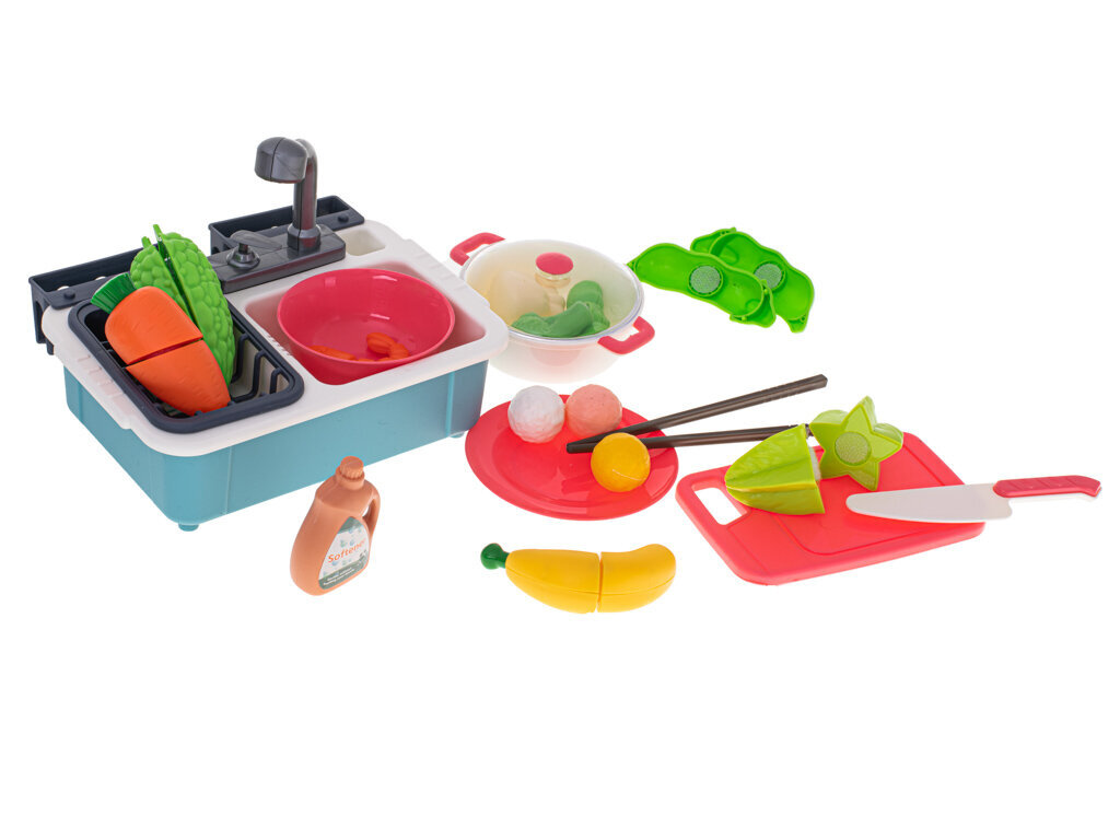 Lasten astianpesuallas tarvikkeineen, Happy Little Chef hinta ja tiedot | Tyttöjen lelut | hobbyhall.fi