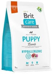 Brit Care Hypoallergenic Puppy Lamb hypoallergeeninen kuivaruoka pennuille, 3 kg hinta ja tiedot | Koiran kuivaruoka | hobbyhall.fi