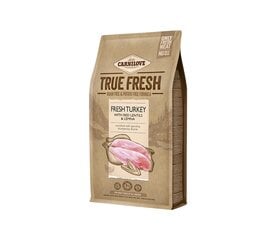 Carnilove True Fresh Tureky viljaton koiran kuivaruoka, 1,4 kg hinta ja tiedot | Koiran kuivaruoka | hobbyhall.fi