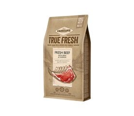 Carnilove True Fresh Beef viljaton koiran kuivaruoka, 1,4 kg hinta ja tiedot | Koiran kuivaruoka | hobbyhall.fi