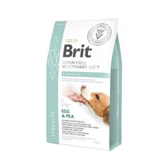 Brit GF Veterinary Diets Dog Struvite viljaton kuivaruoka koirille, 2 kg hinta ja tiedot | Koiran kuivaruoka | hobbyhall.fi