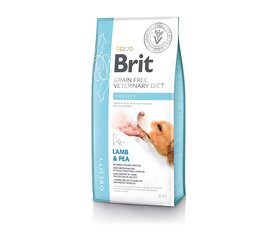 Brit GF Veterinary Diets Dog Obesity viljaton kuivaruoka koirille, 12 kg hinta ja tiedot | Koiran kuivaruoka | hobbyhall.fi