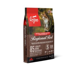 Orijen Regional Red Cat viljaton kissan kuivaruoka, 1,8 kg hinta ja tiedot | Kissan kuivaruoka | hobbyhall.fi