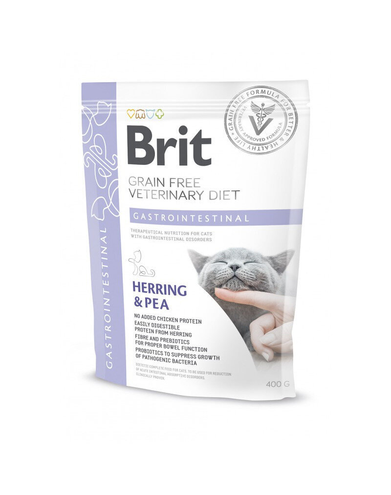 Brit GF Veterinary Diets Cat kuivaruoka kissoille, 0,4 kg hinta ja tiedot | Kissan kuivaruoka | hobbyhall.fi