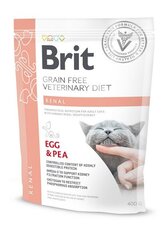 Brit GF Veterinary Diets Cat Renal kuivaruoka kissoille, 0,4 kg hinta ja tiedot | Kissan kuivaruoka | hobbyhall.fi