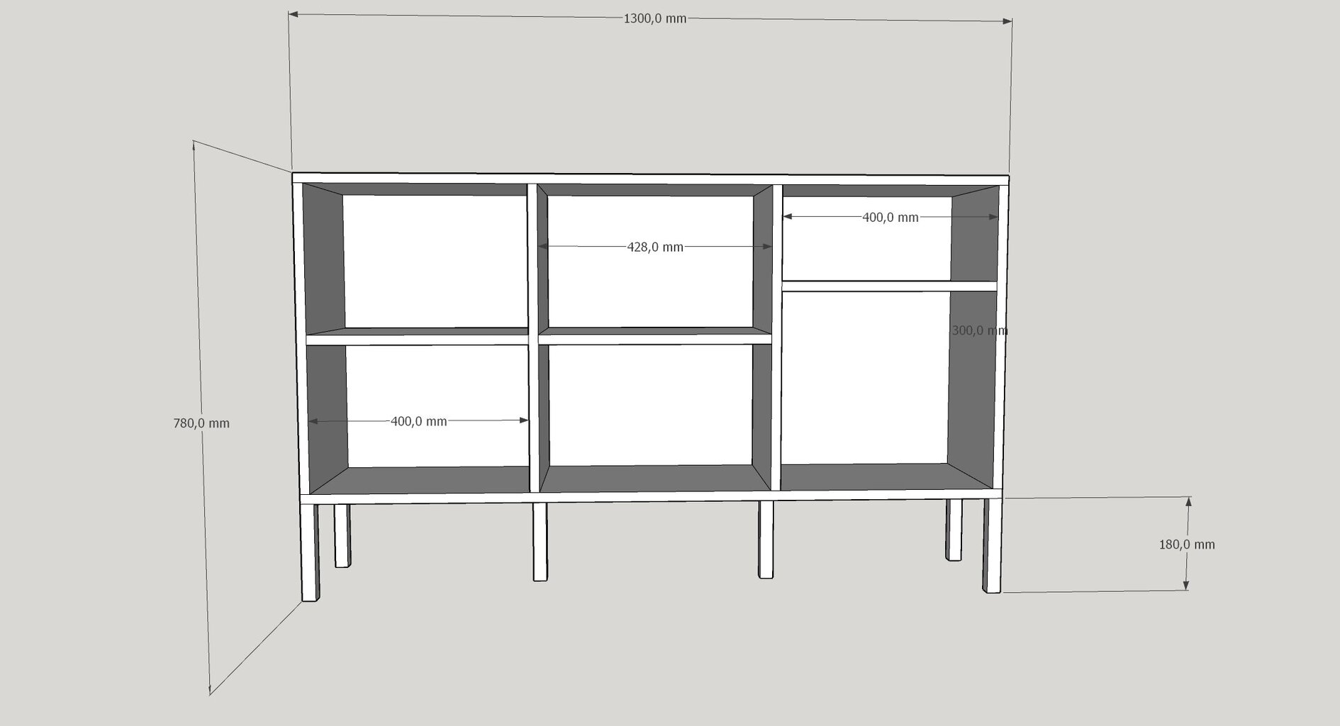 Dancan MIRKA kirjahylly, valkoinen hinta ja tiedot | Hyllyt | hobbyhall.fi