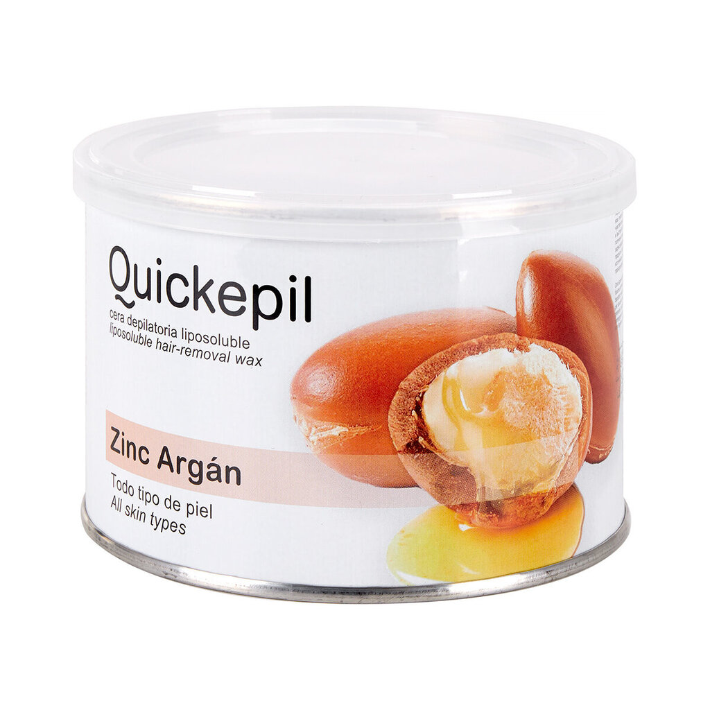 quickepil depilatorinen vaha sinkki-arganilla, 400 ml hinta ja tiedot | Karvanpoistoaineet | hobbyhall.fi