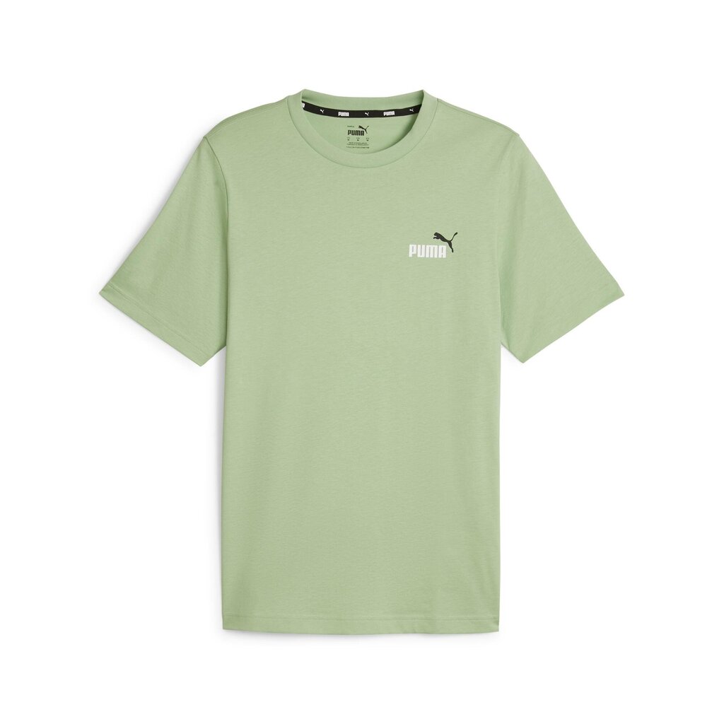 Puma T-paidat Miehille Ess+ 2 Col Small Pure Green 674470 95 hinta ja tiedot | Miesten T-paidat | hobbyhall.fi