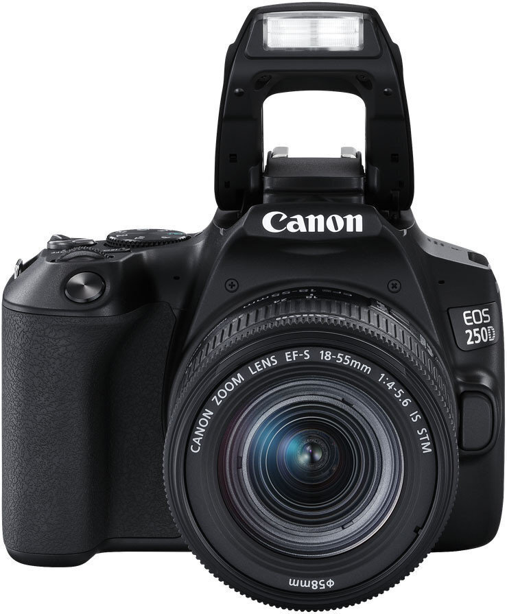 Canon EOS 250D + 18-55mm IS STM Kit, musta hinta ja tiedot | Kamerat | hobbyhall.fi