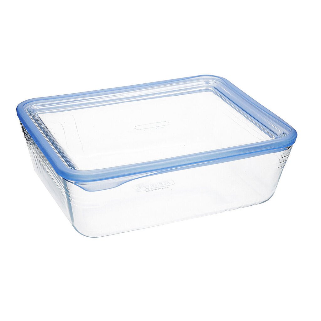 Pyrex Pure Glass ruokalaatikko, 800 ml, 6 kpl hinta ja tiedot | Elintarvikkeiden säilytysastiat | hobbyhall.fi