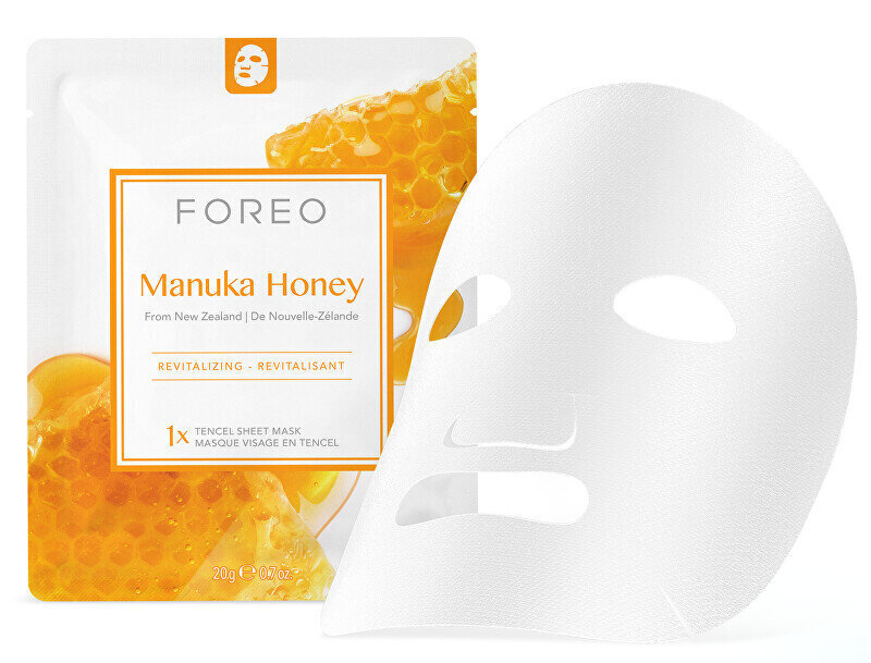 Elvyttävä kangasnaamio aikuiselle iholle Manuka Honey ( Revita lising Sheet Mask) 3 x 20 g hinta ja tiedot | Kasvonaamiot ja silmänalusaamiot | hobbyhall.fi