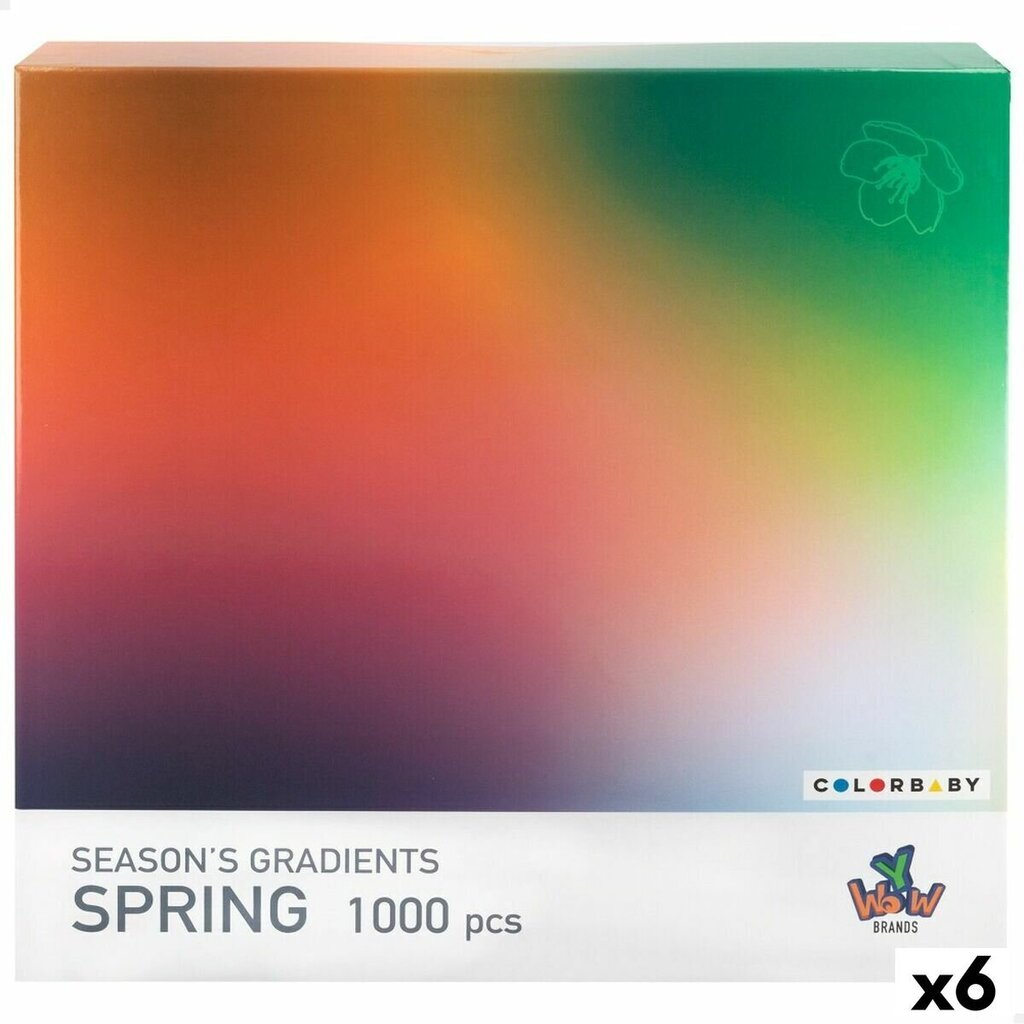 Palapeli Puzzle Seasons Gradients Spring Colorbaby, 1000 palaa hinta ja tiedot | Palapelit | hobbyhall.fi