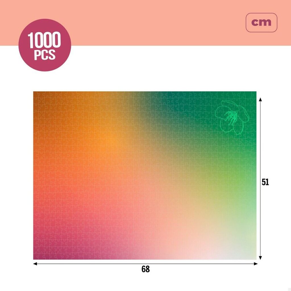 Palapeli Puzzle Seasons Gradients Spring Colorbaby, 1000 palaa hinta ja tiedot | Palapelit | hobbyhall.fi