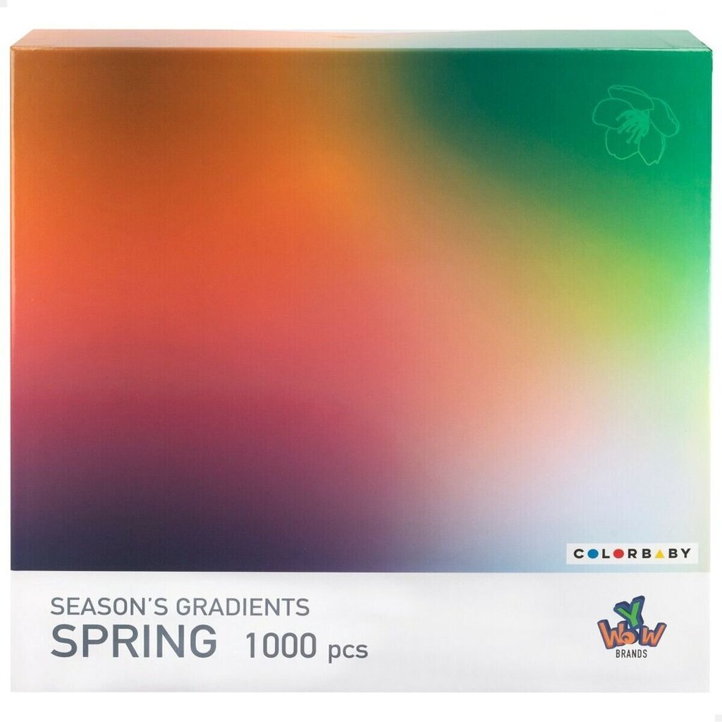 Palapeli Puzzle Seasons Gradients Spring Colorbaby, 1000 palaa hinta ja tiedot | Palapelit | hobbyhall.fi