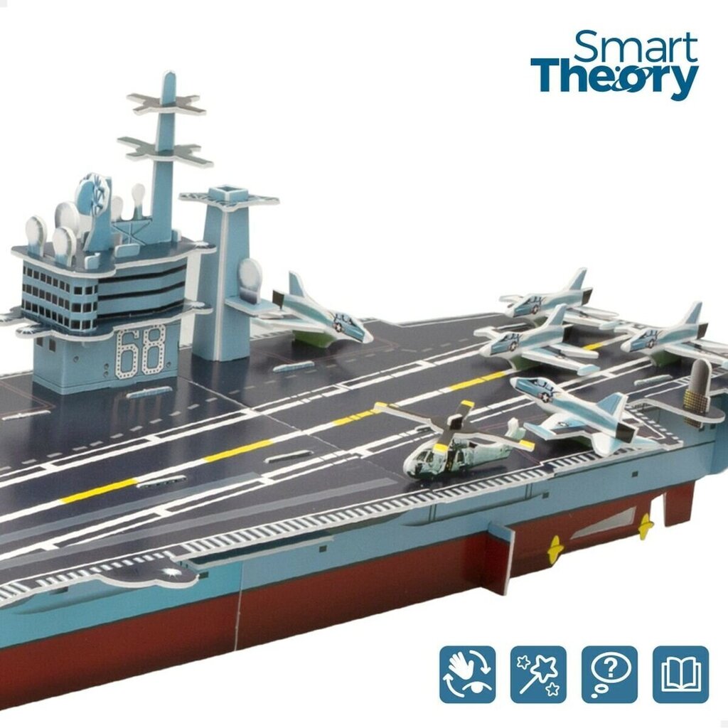 3D-pulma Nimitz Aircraft Carrier Colorbaby, 67 palaa hinta ja tiedot | Palapelit | hobbyhall.fi