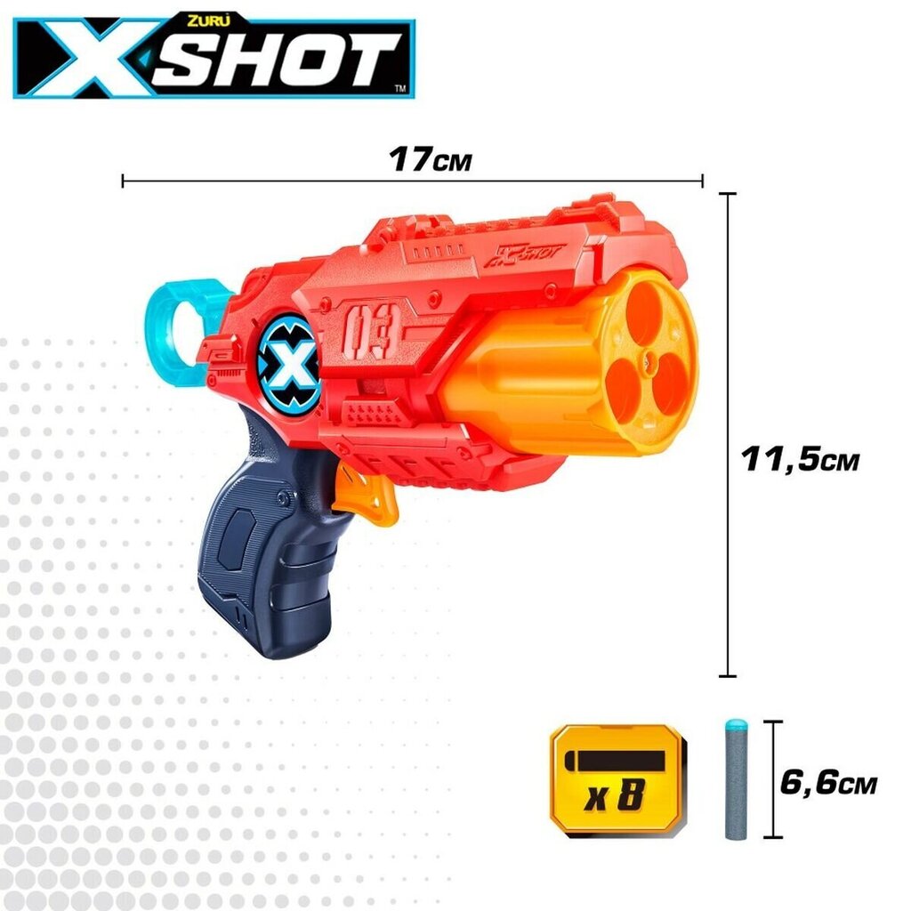 Lasten kivääri Zuru X-Shot Excel MK3 hinta ja tiedot | Poikien lelut | hobbyhall.fi