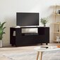 TV-taso musta 102x34,5x43 cm tekninen puu hinta ja tiedot | TV-tasot | hobbyhall.fi