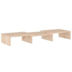 Näyttökoroke 60x24x10,5 cm täysi mänty hinta ja tiedot | TV-tasot | hobbyhall.fi