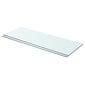 Hyllyt 2 kpl kirkas lasi 70x25 cm hinta ja tiedot | Hyllyt | hobbyhall.fi