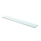 Hyllyt 2 kpl kirkas lasi 90x12 cm hinta ja tiedot | Hyllyt | hobbyhall.fi