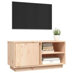 TV-taso 80x35x40,5 cm täysi mänty hinta ja tiedot | TV-tasot | hobbyhall.fi