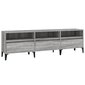 TV-taso harmaa Sonoma 150x30x44,5 cm tekninen puu hinta ja tiedot | TV-tasot | hobbyhall.fi