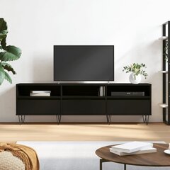 TV-taso musta 150x30x44,5 cm tekninen puu hinta ja tiedot | TV-tasot | hobbyhall.fi