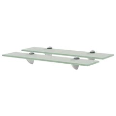 Kelluvat hyllyt 2 kpl lasi 50x20 cm 8 mm hinta ja tiedot | Hyllyt | hobbyhall.fi