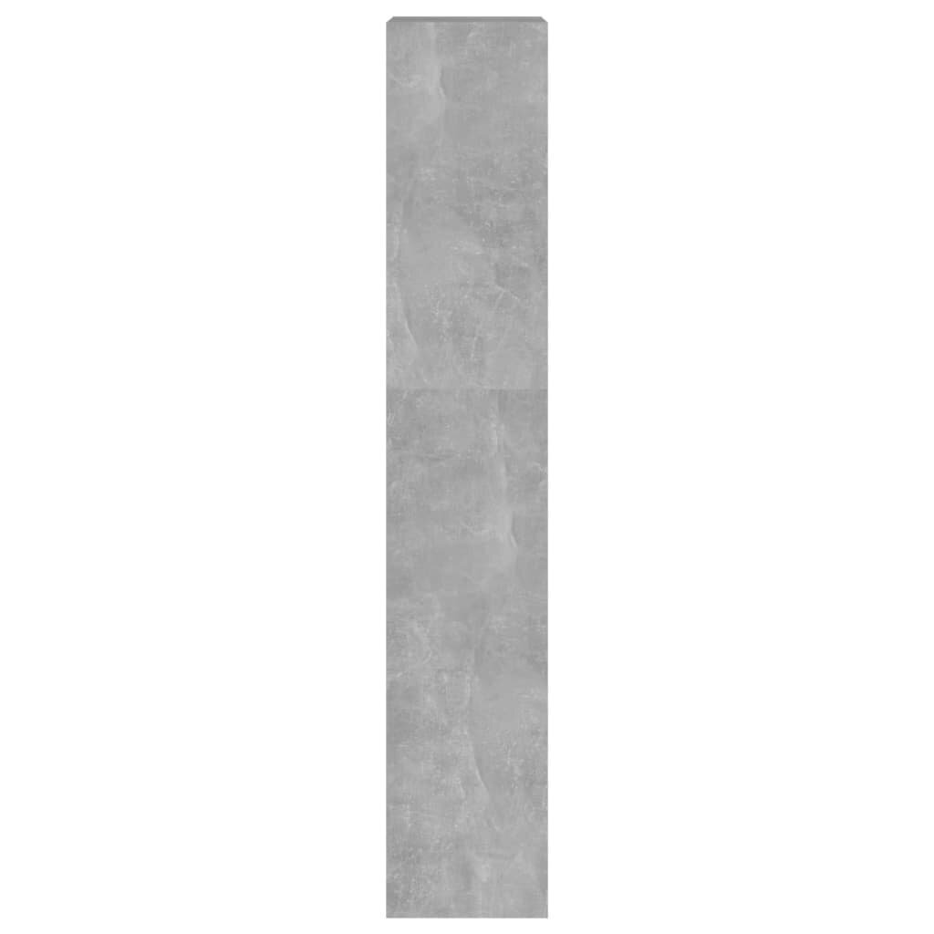 Kirjahylly/tilanjakaja betoninharmaa 40x30x166 cm hinta ja tiedot | Hyllyt | hobbyhall.fi