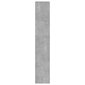 Kirjahylly/tilanjakaja betoninharmaa 40x30x166 cm hinta ja tiedot | Hyllyt | hobbyhall.fi