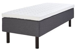 Sänky, 120x200 cm, harmaa hinta ja tiedot | Sängyt | hobbyhall.fi
