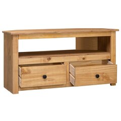 TV-kulmataso 93x49x49 cm täysi mänty Panama-sarja hinta ja tiedot | TV-tasot | hobbyhall.fi