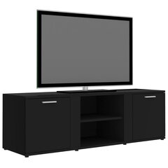 TV-taso musta 120x34x37 cm lastulevy hinta ja tiedot | TV-tasot | hobbyhall.fi