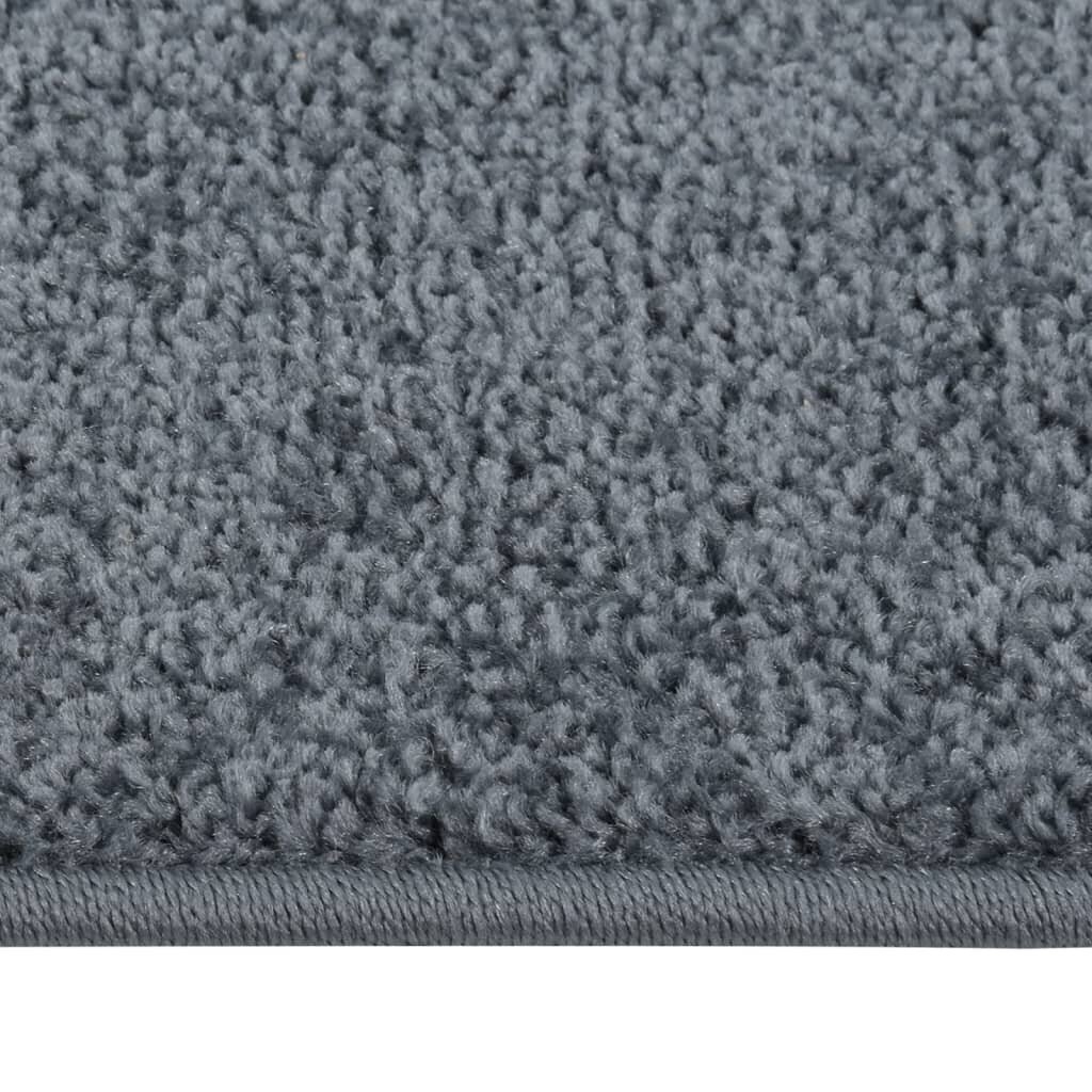 Lyhytnukkainen matto 80x150 cm antrasiitti hinta ja tiedot | Isot matot | hobbyhall.fi