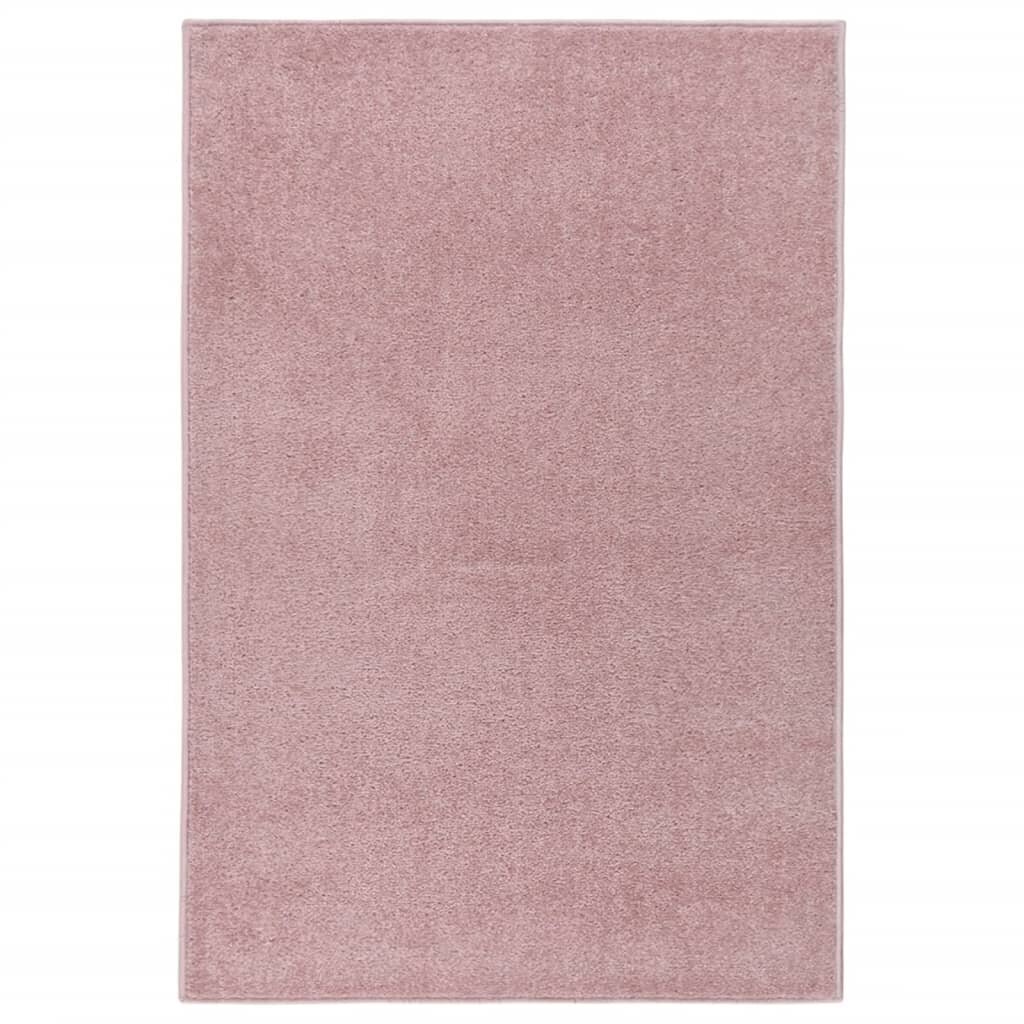 Lyhytnukkainen matto 160x230 cm pinkki hinta ja tiedot | Isot matot | hobbyhall.fi