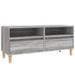 TV-taso harmaa Sonoma 100x34,5x44,5 cm tekninen puu hinta ja tiedot | TV-tasot | hobbyhall.fi