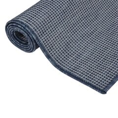 Ulkomatto Flatweave 140x200 cm sininen hinta ja tiedot | Isot matot | hobbyhall.fi