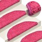 Porrasmatot 15 kpl pinkki 65x21x4 cm hinta ja tiedot | Isot matot | hobbyhall.fi