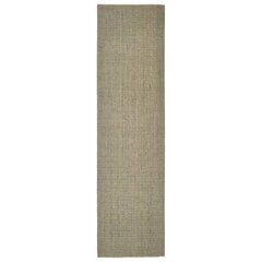 Matto luonnollinen sisal 80x300 cm vihreä hinta ja tiedot | Isot matot | hobbyhall.fi