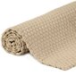 Matto suorakaide luonnollinen 160x230 cm puuvilla hinta ja tiedot | Isot matot | hobbyhall.fi