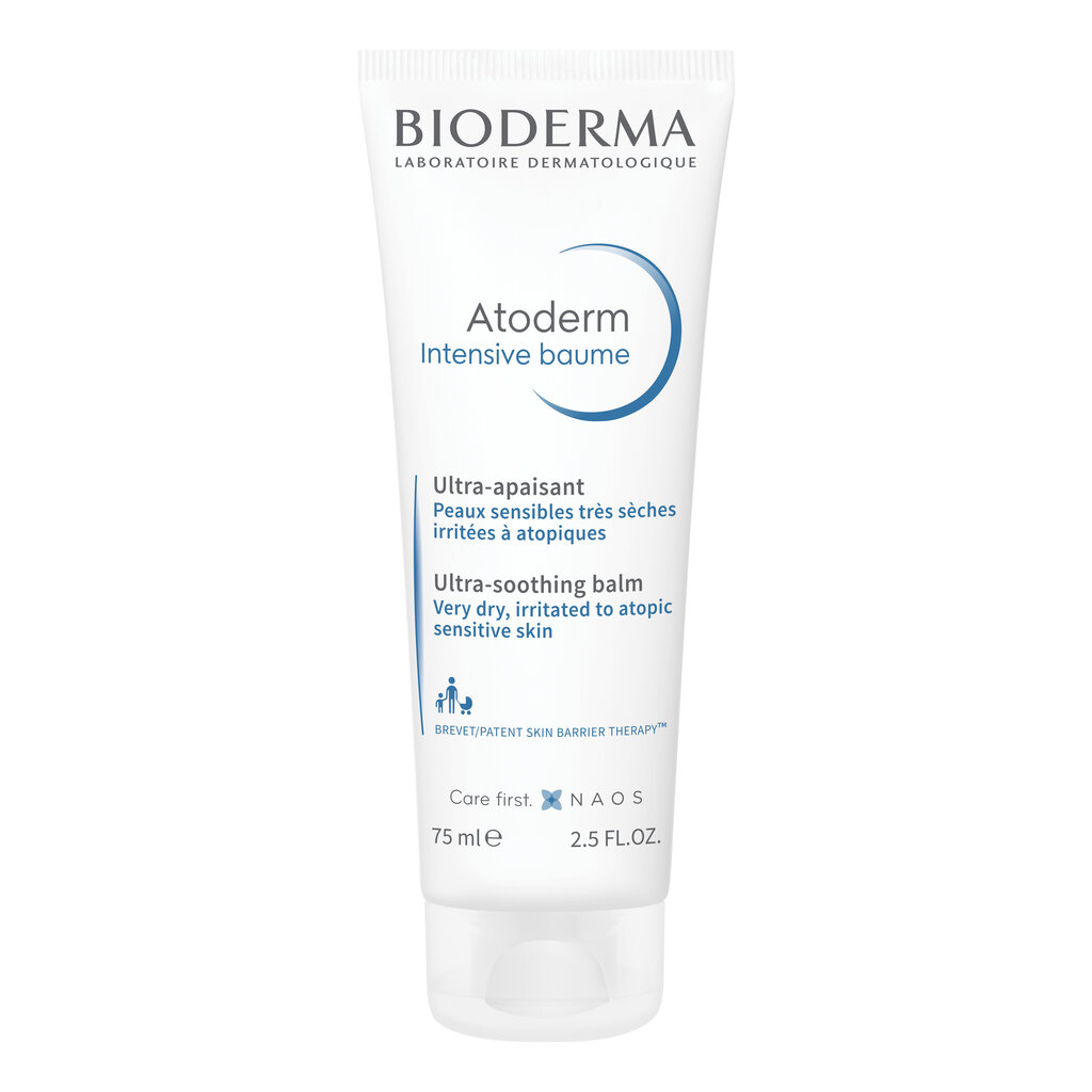 Rauhoittava hoitoaine Bioderma Atoderm Intensive Baume, 75 ml. hinta ja tiedot | Lasten ja äitiysajan kosmetiikka | hobbyhall.fi