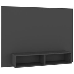 TV-taso seinälle harmaa 120x23,5x90 cm lastulevy hinta ja tiedot | TV-tasot | hobbyhall.fi