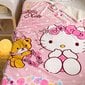 Hello Kitty peitto, 100x140cm hinta ja tiedot | Päiväpeitot ja huovat | hobbyhall.fi