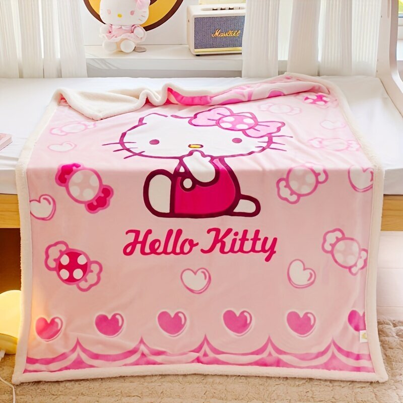 Hello Kitty peitto, 100x140cm hinta ja tiedot | Päiväpeitot ja huovat | hobbyhall.fi