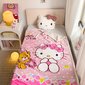 Hello Kitty peitto, 100x140cm hinta ja tiedot | Päiväpeitot ja huovat | hobbyhall.fi