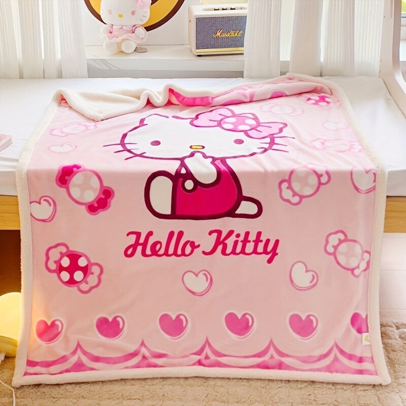 'Hello kitty peitto ' hinta ja tiedot | Päiväpeitot ja huovat | hobbyhall.fi