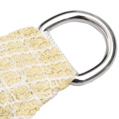 Aurinkopurje 160 g/m² beige 3x3x3 m HDPE hinta ja tiedot | Aurinkovarjot ja markiisit | hobbyhall.fi