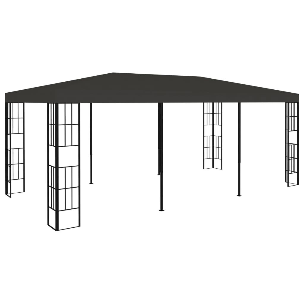 Huvimaja 3x6 m antrasiitti hinta ja tiedot | Puutarhapaviljongit | hobbyhall.fi