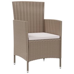 4 tuolin setti , ruskea hinta ja tiedot | Puutarhatuolit | hobbyhall.fi