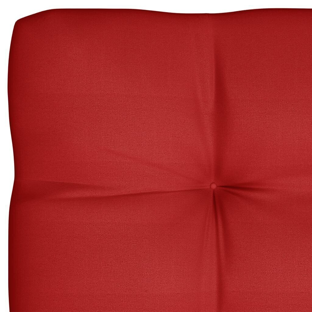 Palettityyny, 120x80x12 cm, punainen hinta ja tiedot | Istuintyynyt, pehmusteet ja päälliset | hobbyhall.fi